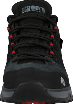 GUGGEN Mountain Freizeit Schnürer schwarz Wanderschuh von-Herren Wandern & Trekking