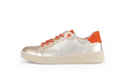 Gabor Freizeit Schnürer silber-Damen Sneaker & Schnürer