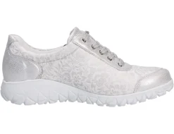 Waldläufer Freizeit Schnürer silber H89001-Damen Sneaker & Schnürer