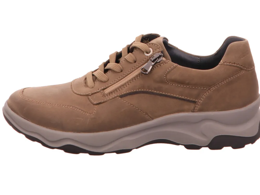 Waldläufer Freizeit Schnürer taupe H-max-Herren Sneaker & Schnürer