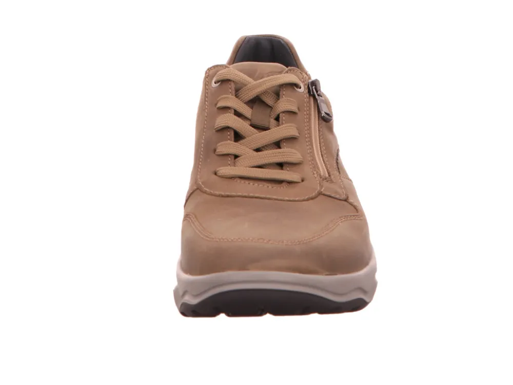 Waldläufer Freizeit Schnürer taupe H-max-Herren Sneaker & Schnürer
