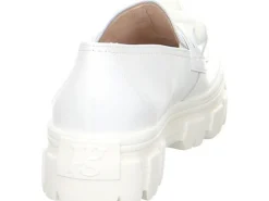 Paul Green Freizeit Schnürer weiss-Damen Slipper