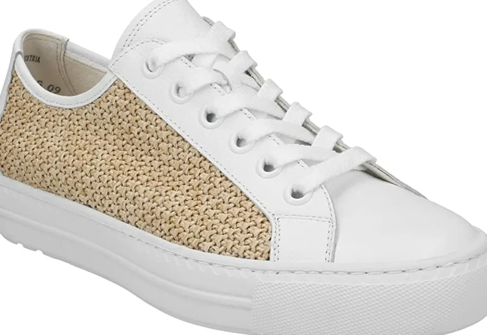 Paul Green Freizeit Schnürer weiss 5242-Damen Sneaker & Schnürer