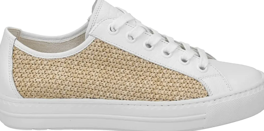 Paul Green Freizeit Schnürer weiss 5242-Damen Sneaker & Schnürer