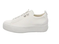 Paul Green Freizeit Schnürer weiss 0075-5417-045/Pauls-Damen Sneaker & Schnürer