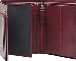 Esquire Handtaschen rot Viktoria Hochfromat bordo- Handtaschen
