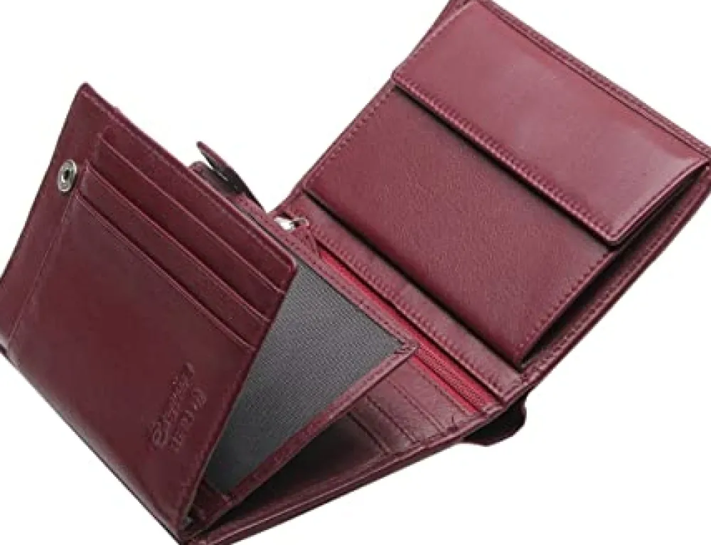 Esquire Handtaschen rot Viktoria Hochfromat bordo- Handtaschen