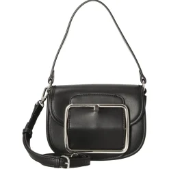 Seidenfelt Handtaschen schwarz SADDLE- Handtaschen