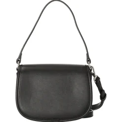 Seidenfelt Handtaschen schwarz SADDLE- Handtaschen