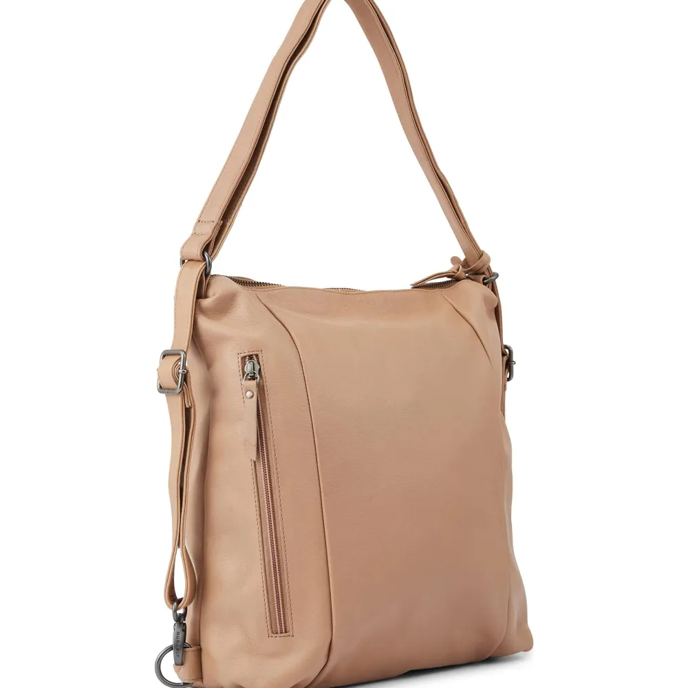Burkely Handtaschen taupe Rucksack-Beutel- Handtaschen