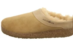 Haflinger Hausschuhe beige Snowbird-Herren Hausschuhe