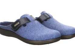 Rohde Hausschuhe blau-Damen Hausschuhe