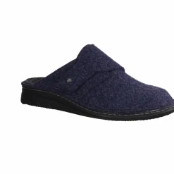 Finn Comfort Hausschuhe blau Zams-Damen Hausschuhe