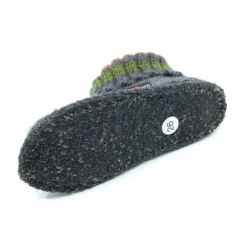 Haflinger Hausschuhe grau Paul-Kinder Hausschuhe