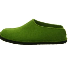 Haflinger Hausschuhe grün-Damen Hausschuhe