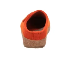 Haflinger Hausschuhe orange-Damen Hausschuhe