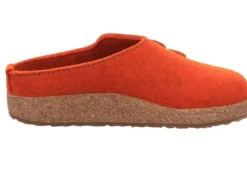 Haflinger Hausschuhe orange-Damen Hausschuhe