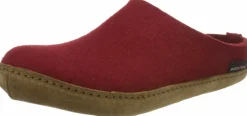 Haflinger Hausschuhe rot-Damen Hausschuhe