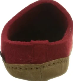 Haflinger Hausschuhe rot-Damen Hausschuhe