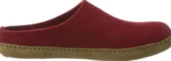 Haflinger Hausschuhe rot-Damen Hausschuhe