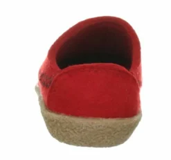 Haflinger Hausschuhe rot-Damen Hausschuhe
