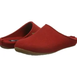 Haflinger Hausschuhe rot Everest Fundus-Damen Hausschuhe