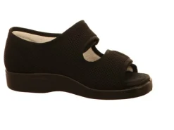 Varomed Hausschuhe schwarz-Damen Sandalen