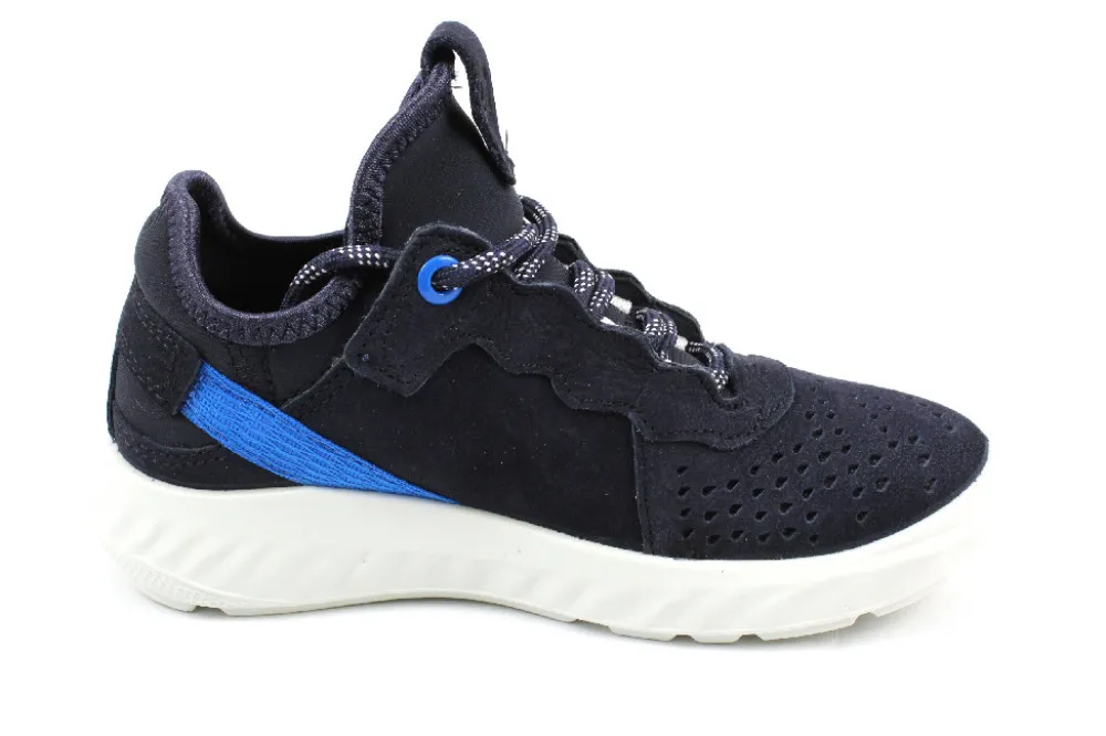 Ecco Jungen Halbschuhe blau-Kinder Sneaker & Schnürer