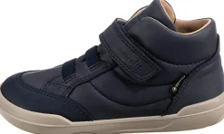 Superfit Jungen Halbschuhe blau Stiefelette Leder SUPERFREE-Kinder Sneaker & Schnürer