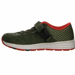 Evado Jungen Halbschuhe grün Click olive-Kinder Sneaker & Schnürer