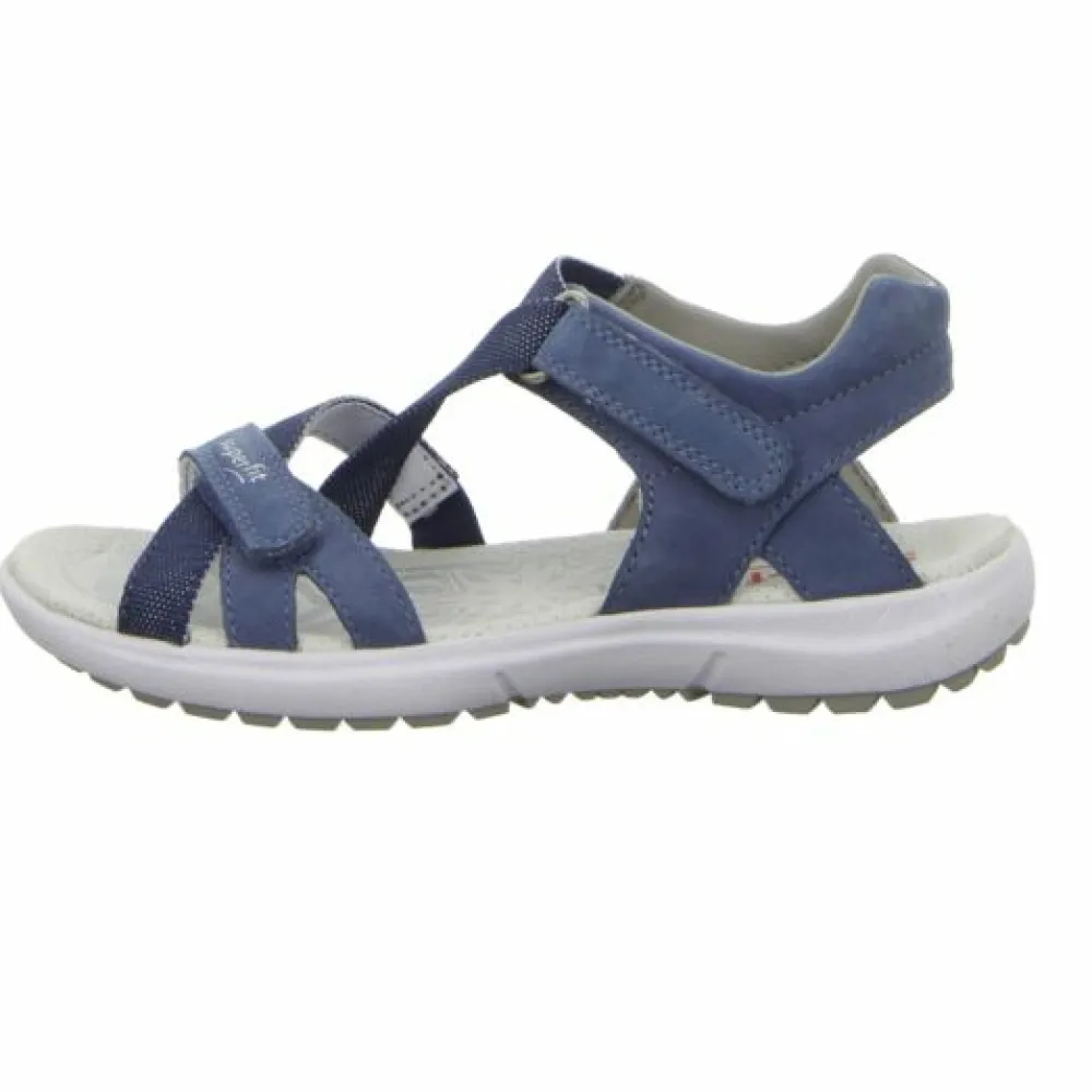 Superfit Jungen Sandalen blau-Kinder Sandalen