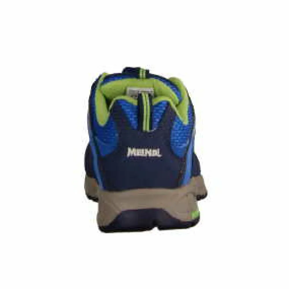 Meindl Jungen Sportschuhe blau Snap Junior-Kinder Sneaker & Schnürer