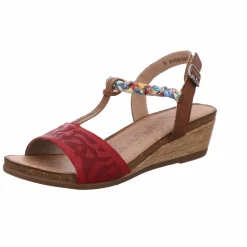 Remonte Keilsandalen rot-Damen Sandalen