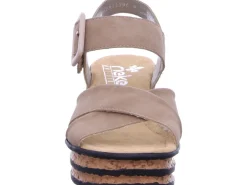 Rieker Klassische Sandalen beige-Damen Sandalen