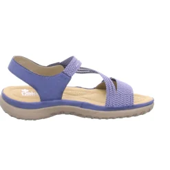 Rieker Klassische Sandalen blau-Damen Sandalen