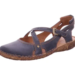Josef Seibel Klassische Sandalen blau-Damen Sandalen