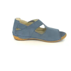 Waldläufer Klassische Sandalen blau-Damen Sandalen