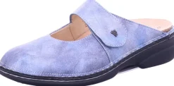 Finn Comfort Klassische Sandalen blau STANFORD Jeans-Damen Sandalen