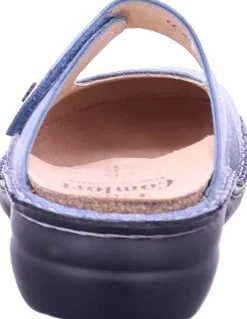 Finn Comfort Klassische Sandalen blau STANFORD Jeans-Damen Sandalen
