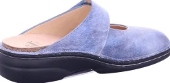 Finn Comfort Klassische Sandalen blau STANFORD Jeans-Damen Sandalen