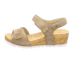 Waldläufer Klassische Sandalen braun-Damen Sandalen