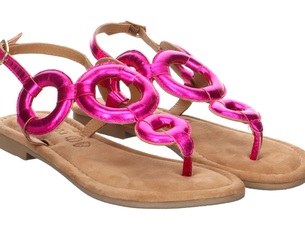 Lazamani Klassische Sandalen lila/pink-Damen Sandalen