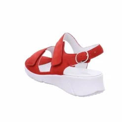 Waldläufer Klassische Sandalen rot-Damen Sandalen