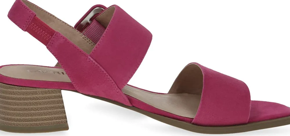 Caprice Klassische Sandalen rot-Damen Sandalen