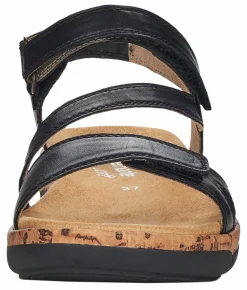 Remonte Klassische Sandalen schwarz-Damen Sandalen