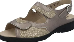 Solidus Klassische Sandalen taupe Lia taupe-Damen Sandalen