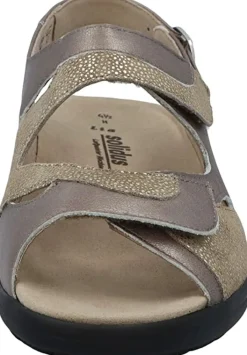Solidus Klassische Sandalen taupe Lia taupe-Damen Sandalen