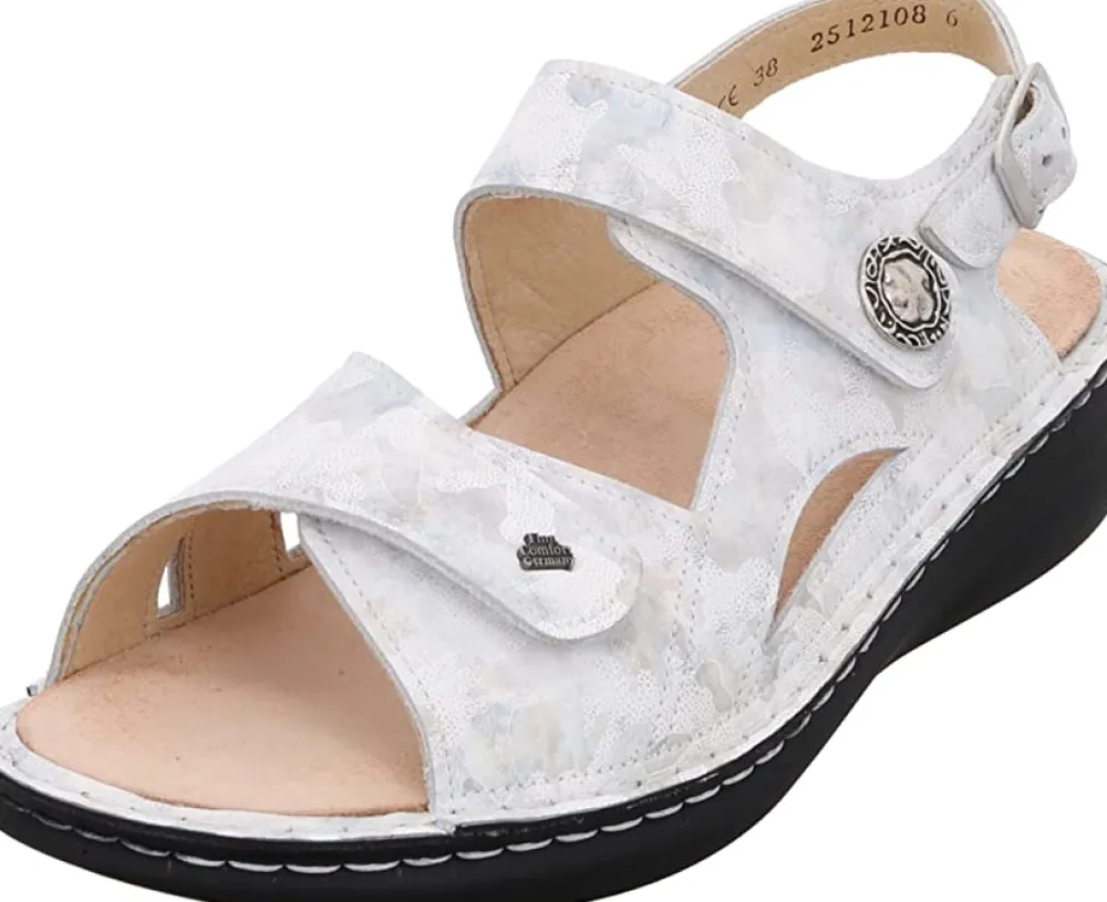 Finn Comfort Klassische Sandalen weiss-Damen Sandalen