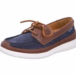 Mephisto Klassische Slipper blau NAVY-Herren Slipper