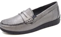 Waldläufer Klassische Slipper grau-Damen Slipper